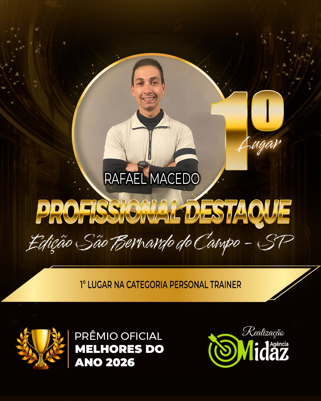 1º Lugar — Profissional Destaque 2026 (São Bernardo do Campo / SP)